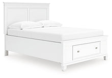 Load image into Gallery viewer, Fortman Panel Storage Bed
