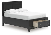 Load image into Gallery viewer, Lanolee Panel Storage Bed