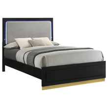 Load image into Gallery viewer, Caraway Panel Bed with LED Lighting