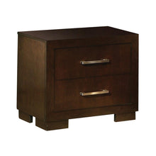 Load image into Gallery viewer, Jessica Nightstand Panels Cappuccino (Set of 2) - Ego Home Furniture