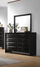 Load image into Gallery viewer, Briana Rectangle Dresser Mirror Black - Ego Home Furniture