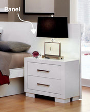 Load image into Gallery viewer, Jessica Nightstand Panels White (Set of 2) - Ego Home Furniture