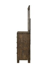 Load image into Gallery viewer, Woodmont Rectangle Dresser Mirror Rustic Golden Brown - Ego Home Furniture