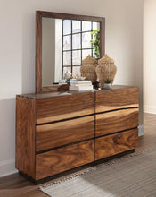 Load image into Gallery viewer, Winslow Dresser Mirror Smokey Walnut - Ego Home Furniture