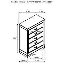Load image into Gallery viewer, Louis Philippe Chest of Drawers