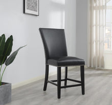 Load image into Gallery viewer, Blue Velvet Counter Chair (Price Per Chair/Moq 2)