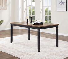 Load image into Gallery viewer, Black/Dark Brown Dining Table & 4 Chairs, Must Be Sold With Bench