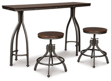 Load image into Gallery viewer, Odium Counter Height Dining Table and Bar Stools (Set of 3) image
