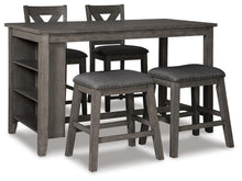 Load image into Gallery viewer, Caitbrook Counter Height Dining Package
