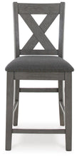 Load image into Gallery viewer, Caitbrook Counter Height Dining Table and Bar Stools (Set of 7)