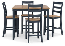 Load image into Gallery viewer, Gesthaven Counter Height Dining Table and 4 Barstools (Set of 5) - Ego Home Furniture