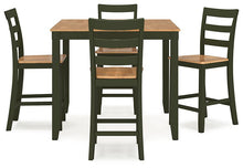 Load image into Gallery viewer, Gesthaven Counter Height Dining Table and 4 Barstools (Set of 5) - Ego Home Furniture