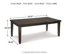 Load image into Gallery viewer, Haddigan Dining Extension Table