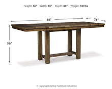 Load image into Gallery viewer, Moriville Counter Height Dining Set