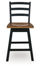 Load image into Gallery viewer, Wildenauer Counter Height Swivel Barstool - Ego Home Furniture