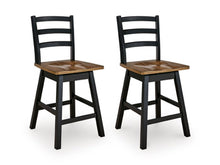 Load image into Gallery viewer, Wildenauer Counter Height Swivel Barstool - Ego Home Furniture