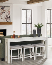Load image into Gallery viewer, Robbinsdale Counter Height Dining Table and 3 Barstools Set - Ego Home Furniture