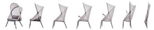 Load image into Gallery viewer, Alverta Foldable Chair Grey & Black (2/Ctn)