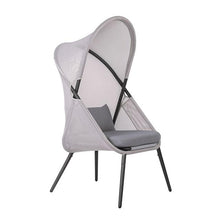 Load image into Gallery viewer, Alverta Foldable Chair Grey & Black (2/Ctn)