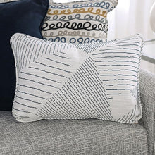 Load image into Gallery viewer, CHANCERY Sofa, Gray/Navy