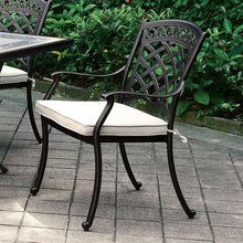 Load image into Gallery viewer, Charissa Antique Black/Beige Arm Chair (4/CTN) - Ego Home Furniture