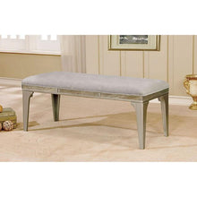 Load image into Gallery viewer, DIOCLES Silver/Light Gray Bench