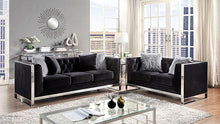 Load image into Gallery viewer, EVADNE Chair w/ Pillow, Black
