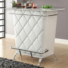 Load image into Gallery viewer, Fuero White/Chrome Bar Table (K/D)