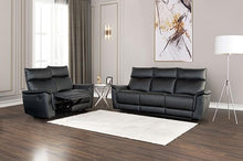 Load image into Gallery viewer, Bienne Sofa Manual Recliner White & Black