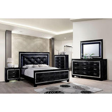 Load image into Gallery viewer, BELLANOVA Black Night Stand