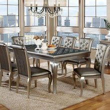 Load image into Gallery viewer, Amina Champagne Dining Table