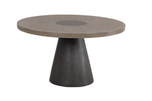 Load image into Gallery viewer, Broager 5 Pc Dining Table Set (White Caster Chairs) Rustic Oak