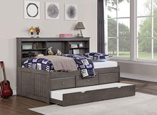 Load image into Gallery viewer, TIBALT Twin DayBed w/ Trundle, Dark Gray
