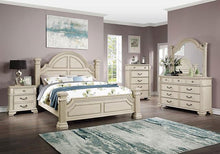 Load image into Gallery viewer, Pamphilos 4 & 5 Piece Queen Bedroom Set Gray & White