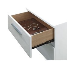 Load image into Gallery viewer, CLEMENTINE Glossy White Night Stand