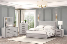 Load image into Gallery viewer, Crowthorne E.King & Queen Bed Grey & White
