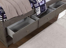 Load image into Gallery viewer, TIBALT Full DayBed w/ Trundle, Dark Gray