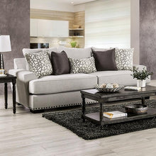 Load image into Gallery viewer, PICOTEE Sofa, Light Gray/Black