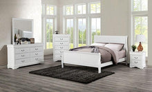Load image into Gallery viewer, Louis Philippe Full Bed Expresso & White