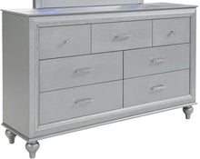 Load image into Gallery viewer, Galaxy Home Amber 7 Drawer Dresser in Silver GHF-808857997609