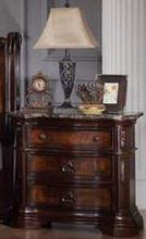 Load image into Gallery viewer, Galaxy Home Bombay 3 Drawer Nightstand in Warm Cherry GHF-808857693259