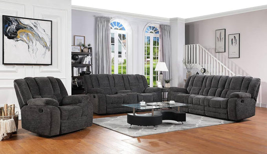 Galaxy Home Chicago Reclining Chair in Gray GHF-808857905642