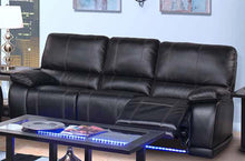 Load image into Gallery viewer, Galaxy Home Electron Power Recliner Sofa in Black GHF-808857774163