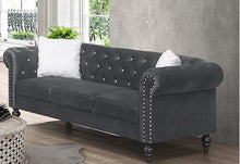 Load image into Gallery viewer, Galaxy Home Emma Sofa in Gray GHF-808857639011