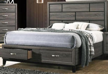 Load image into Gallery viewer, Galaxy Home Hudson King Storage Bed in Foil Grey GHF-808857775122