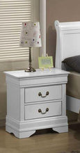 Load image into Gallery viewer, Galaxy Home Louis Phillipe 2 Drawer Nightstand in White GHF-808857603500