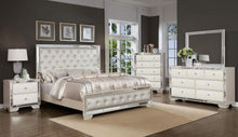 Load image into Gallery viewer, Galaxy Home Madison Full Panel Bed in Beige GHF-808857987501
