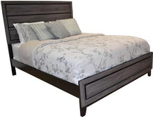 Load image into Gallery viewer, Galaxy Home Sierra Full Panel Bed in Foil Grey GHF-808857588913