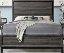 Load image into Gallery viewer, Galaxy Home Sierra Queen Panel Bed in Foil Grey GHF-808857916389