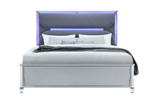 Load image into Gallery viewer, Lando Silver Bed - Ego Home Furniture